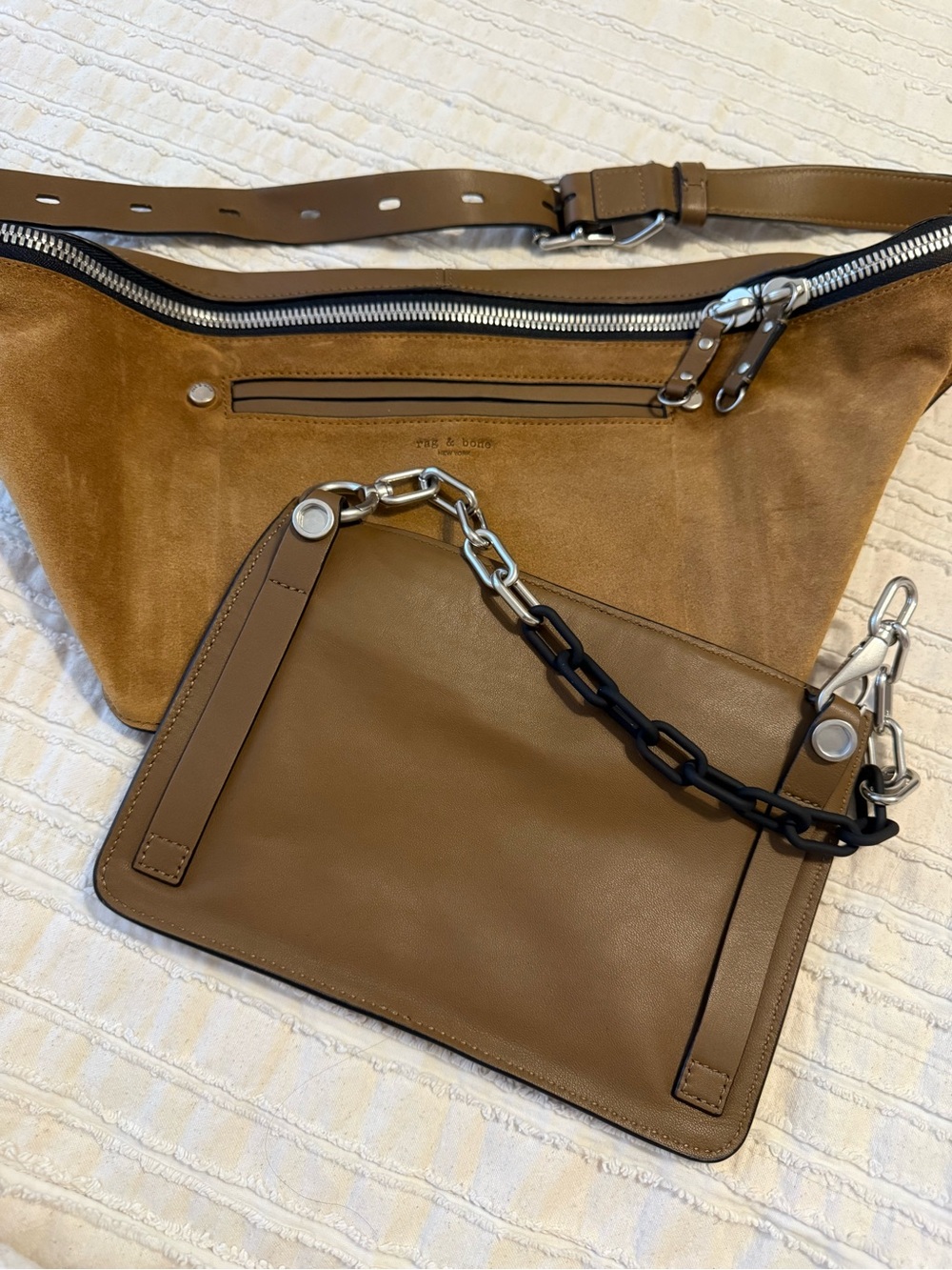Rag & Bone Suede Bag - Picture 4 of 6